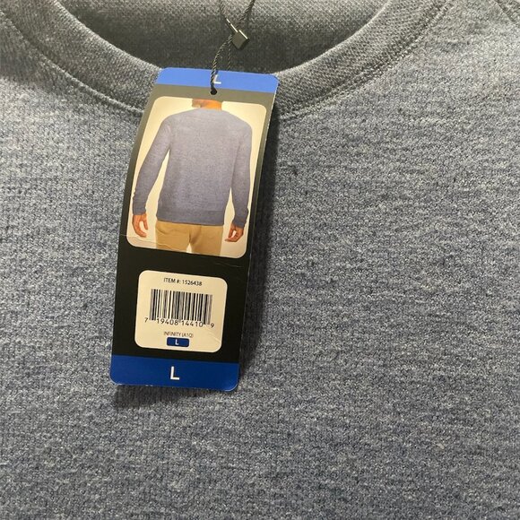 Men's Crew Pullover, Banana Republic, L, Infinity, NWT - Picture 5 of 5